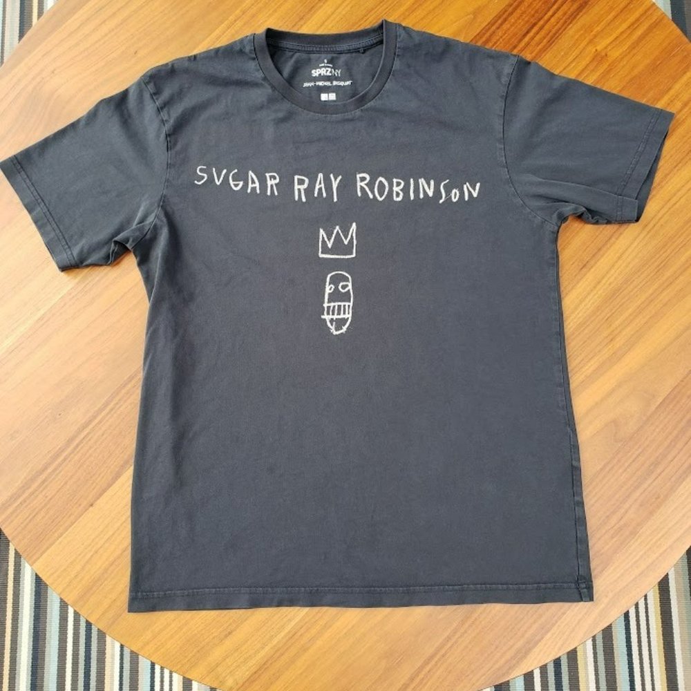 Uniqlo SPRZ-NY Basquiat 'Sugar Ray Robinson' Tee - S